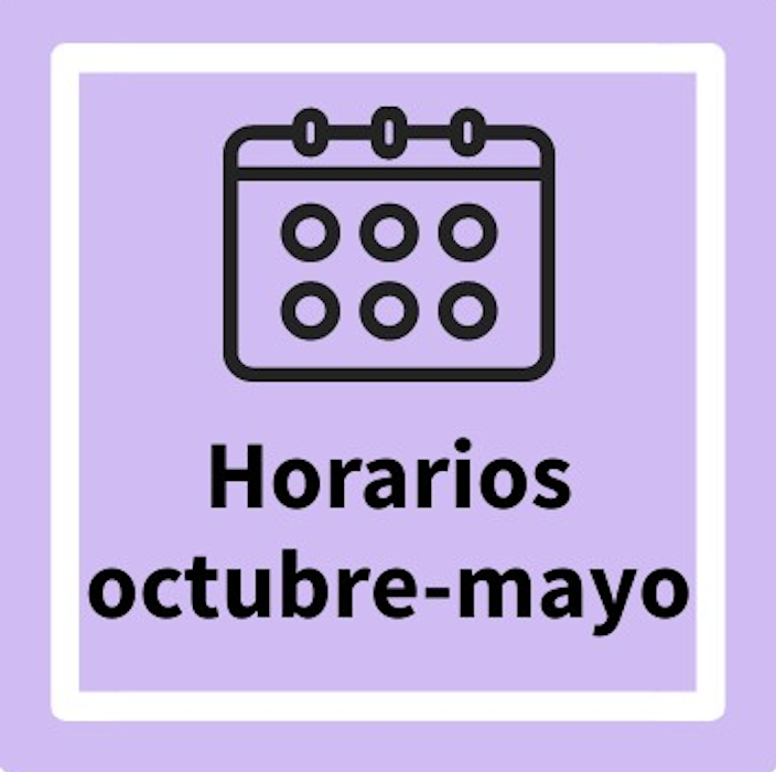 Horarios octubre-mayo
